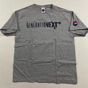 Vintage 90s NWOT Pepsi Cola Generation Next T Shirt Mens Large XL Single Stitch